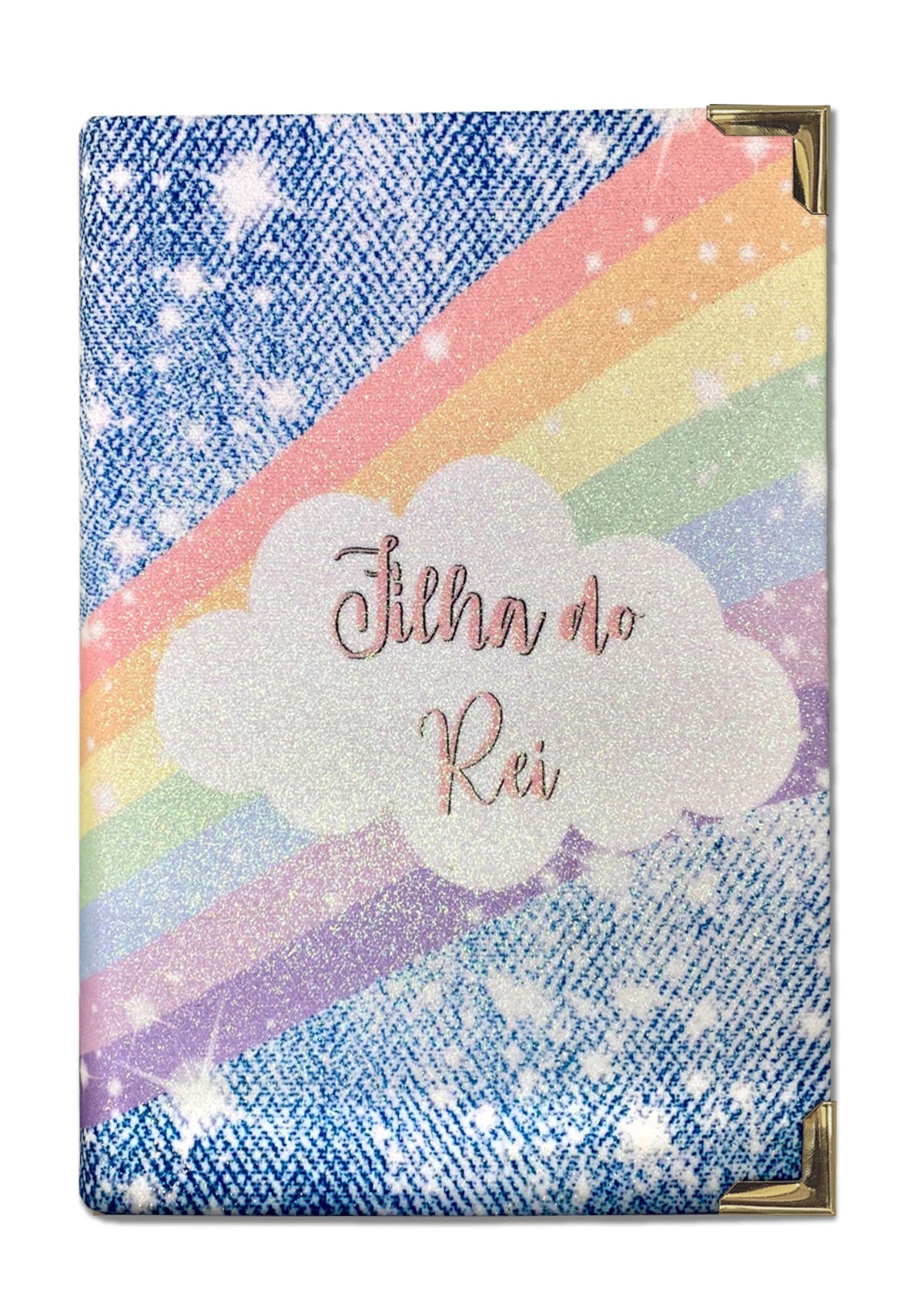 Bíblia Infantil Glitter Arco-Íris