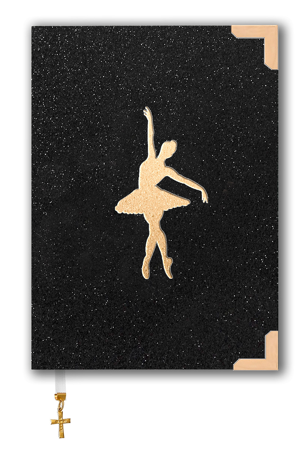 Bíblia Glitter Mar Negro Desenhos