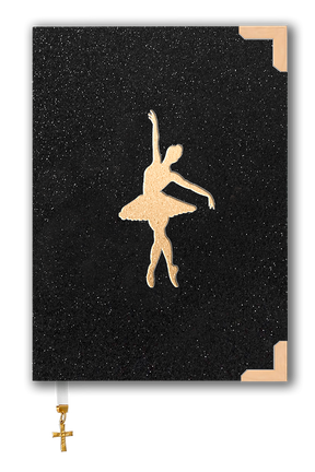 Bíblia Glitter Mar Negro Desenhos