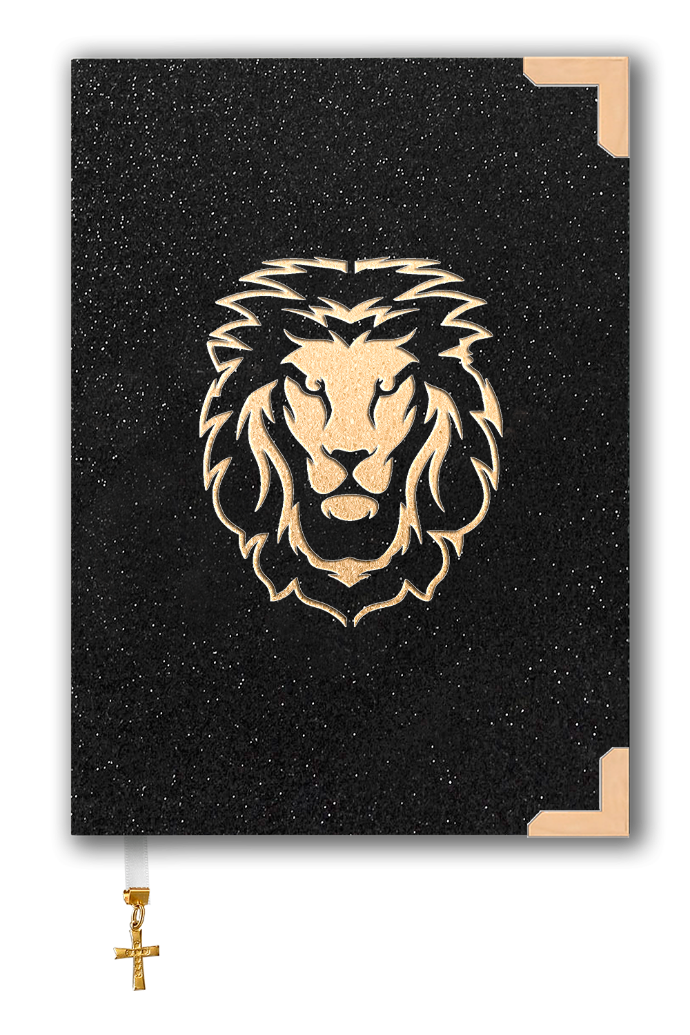 Bíblia Glitter Mar Negro Desenhos